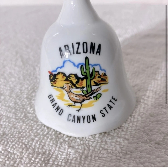 Vintage Arizona Grand Canyon State Ceramic Souvenir  Bell - Picture 2 of 12